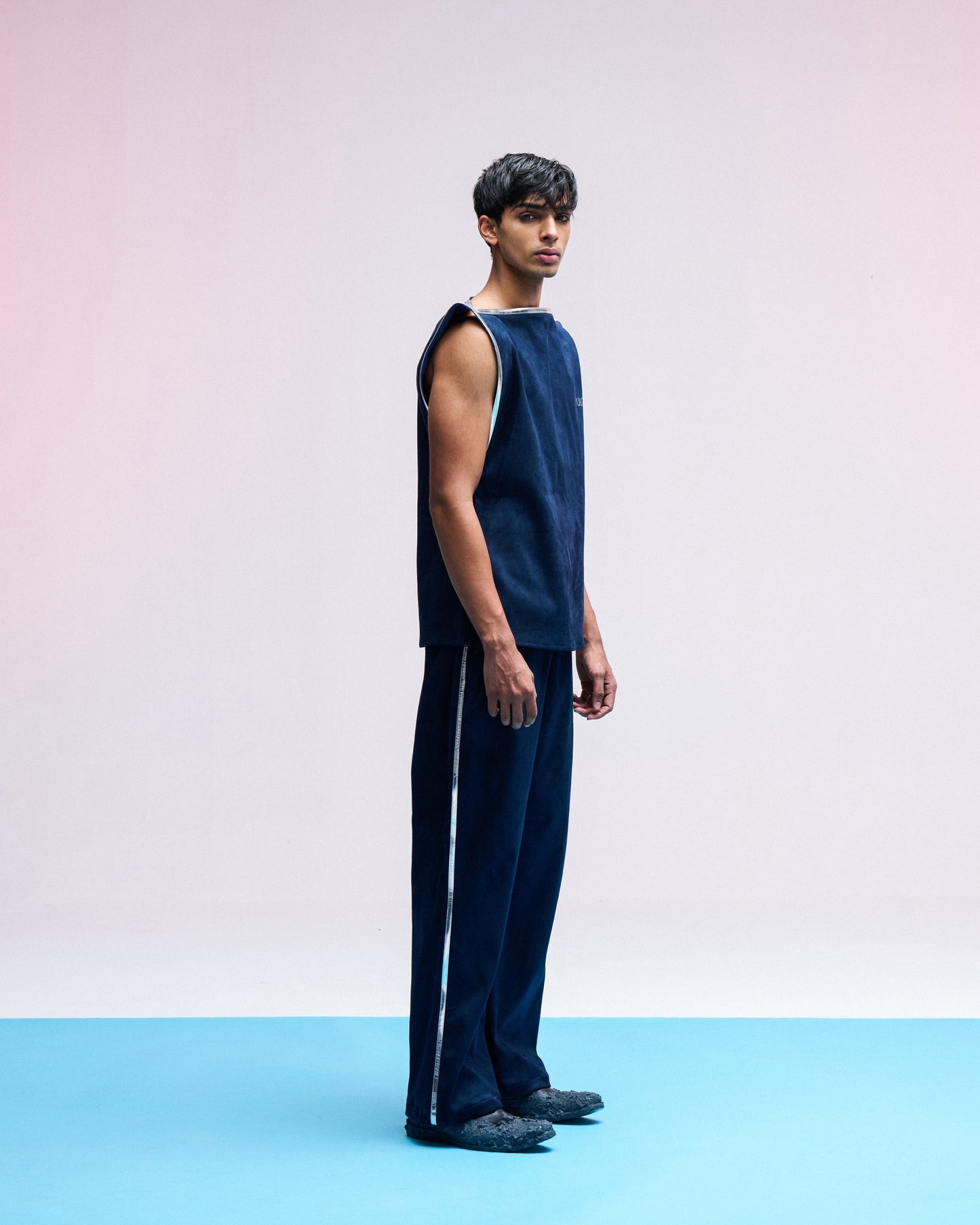 VULGAR SIGNATURE SUEDE PANTS