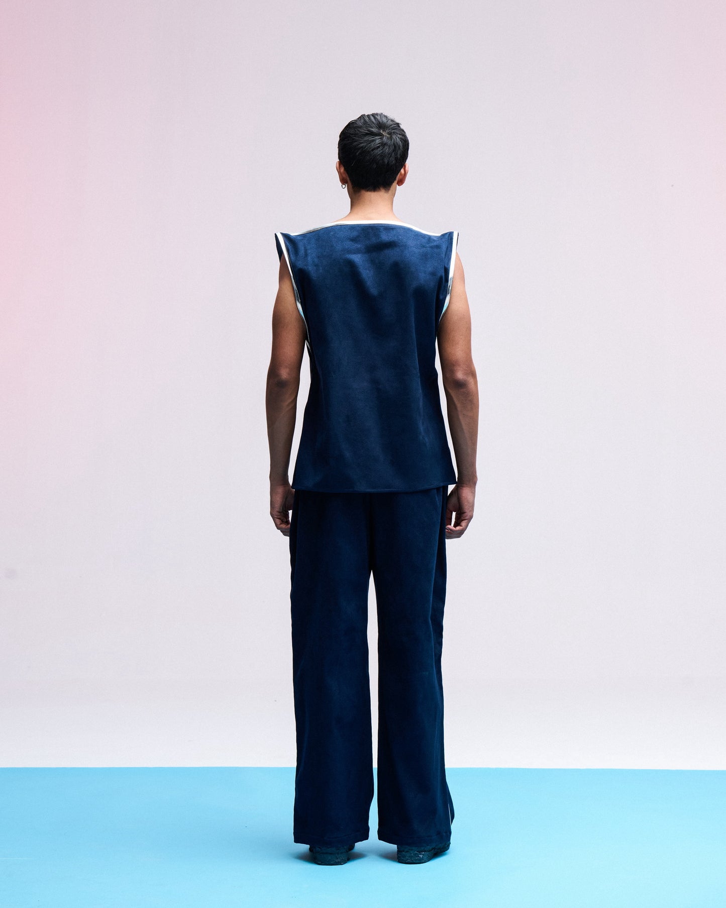 VULGAR SIGNATURE SUEDE PANTS