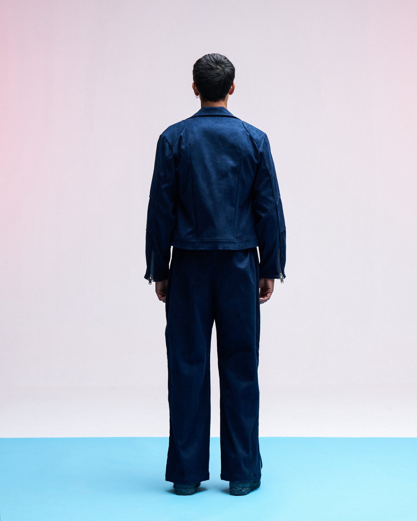 VULGAR SUEDE BIKER JACKET