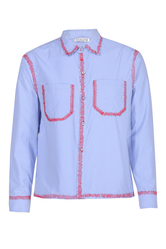 VULGAR IMPULSE SHIRT [BLUE]