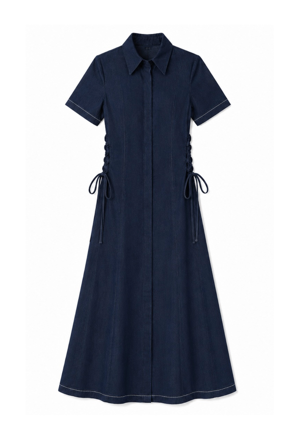 VULGAR 9 TO 5 DRESS [DENIM BLUE]