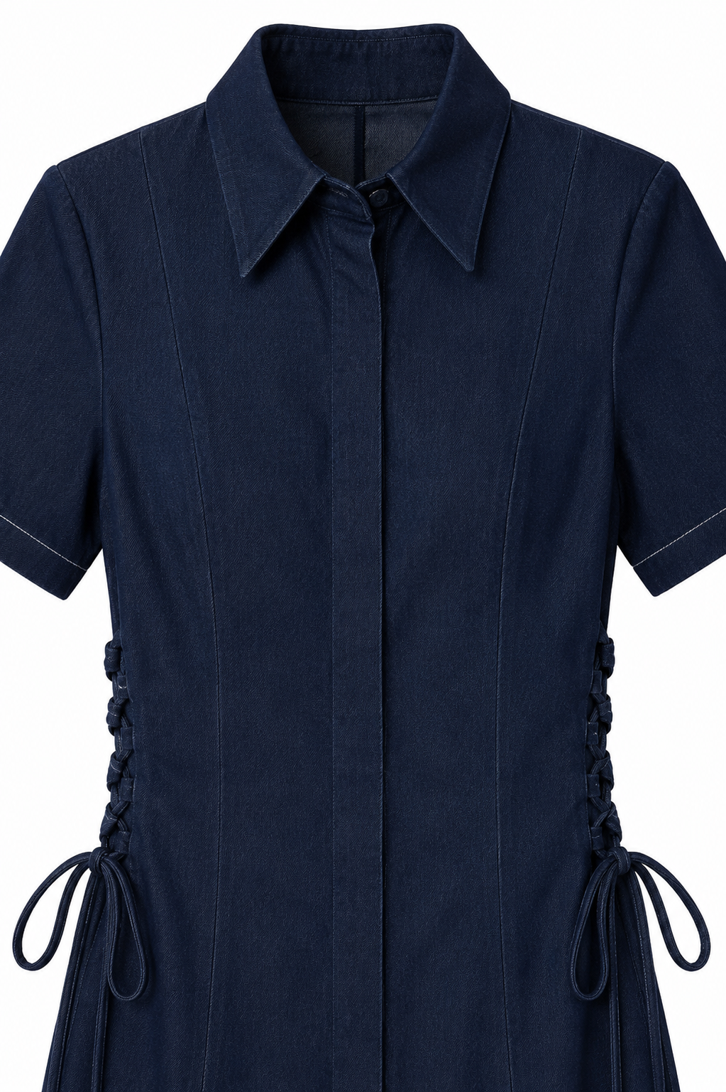 VULGAR 9 TO 5 DRESS [DENIM BLUE]