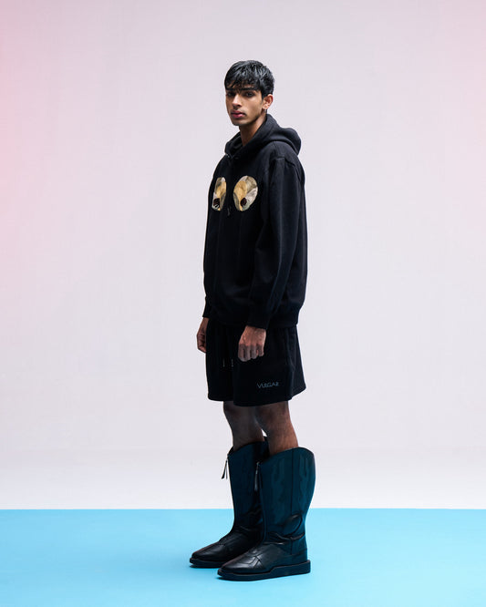 EMBROIDERED TITS HOODIE