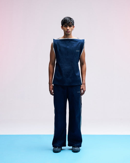 VULGAR SIGNATURE SUEDE PANTS