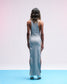 VULGAR VARSITY DRESS [GREY]
