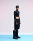 VULGAR PINSTRIPED CROP JACKET