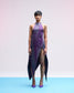 GRUNGE DENIM WRAP DRESS