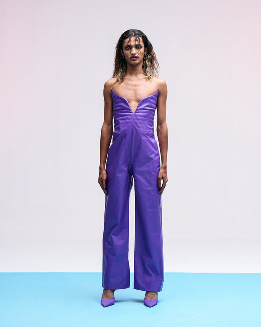 VULGAR QUILTED JUMPSUIT