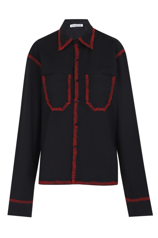 VULGAR IMPULSE SHIRT [BLACK]