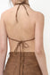 VULGAR TIE UP TOP