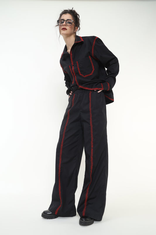 VULGAR IMPULSE TROUSERS [BLACK]