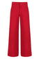 SIGNATURE RED WOOL TROUSERS