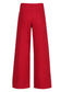 SIGNATURE RED WOOL TROUSERS