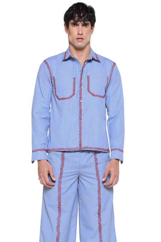 VULGAR IMPULSE SHIRT [BLUE]